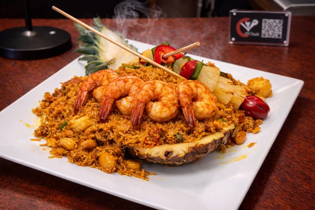Pineapple Fried Rice.