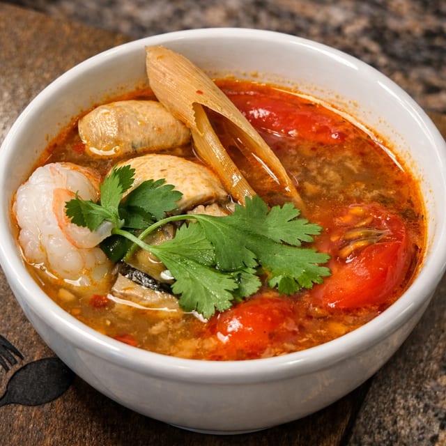 Tom Yum Kung (Shrimp).