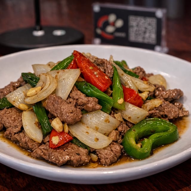 Garlic & Pepper.