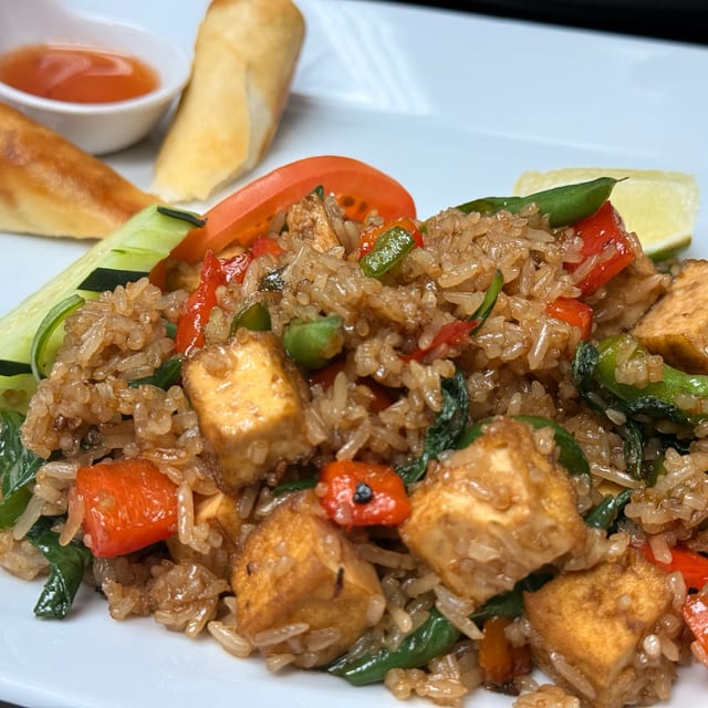 L Basil Fried Rice.
