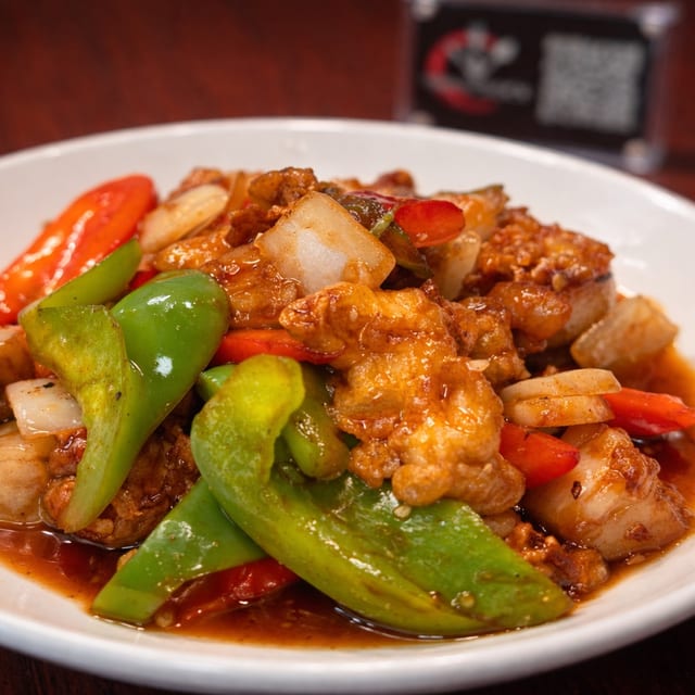 Sweet and Sour Chicken (Crispy).